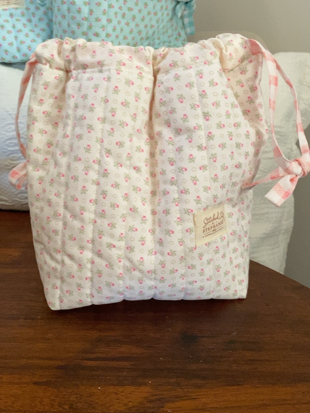 Floral Vanity Bag Collection | Handmade Padded Organizers