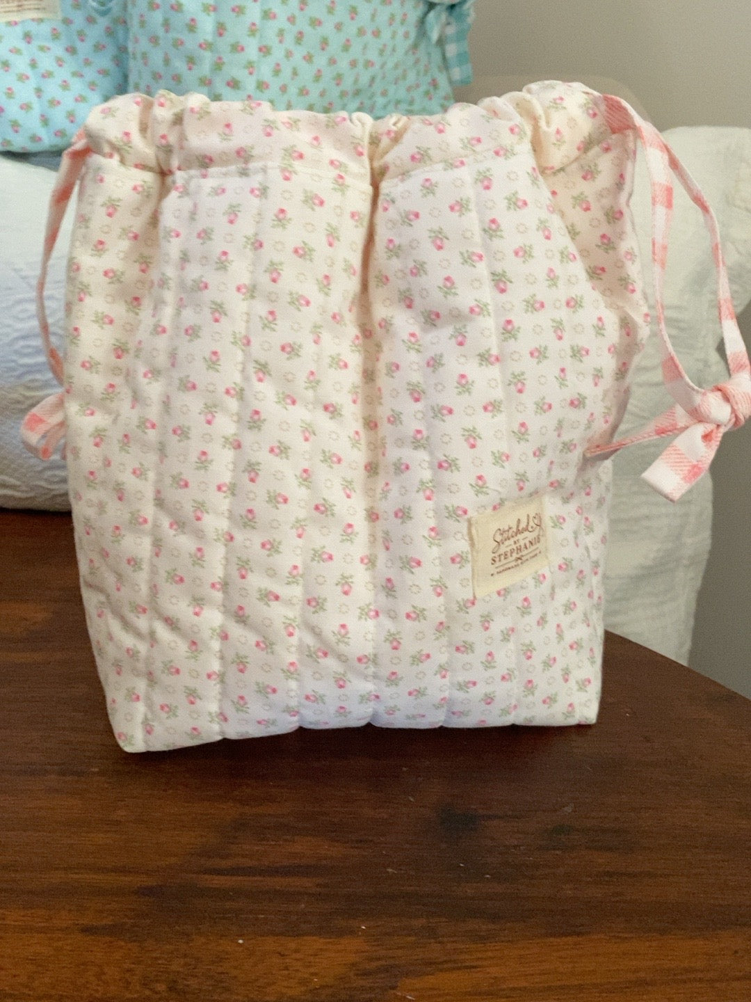 Floral Vanity Bag Collection | Handmade Padded Organizers