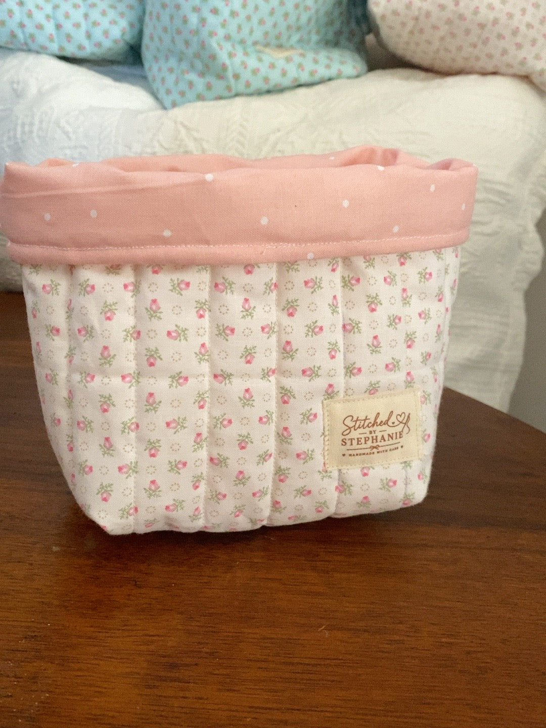 Floral Vanity Bag Collection | Handmade Padded Organizers